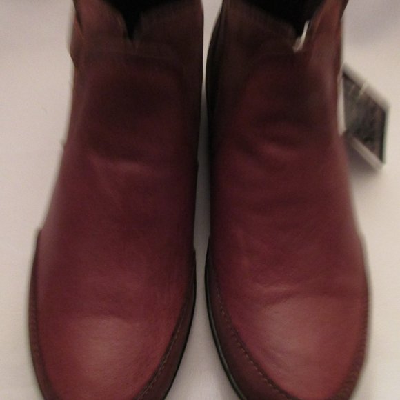 Aetrext short brown leather boots - Picture 5 of 8